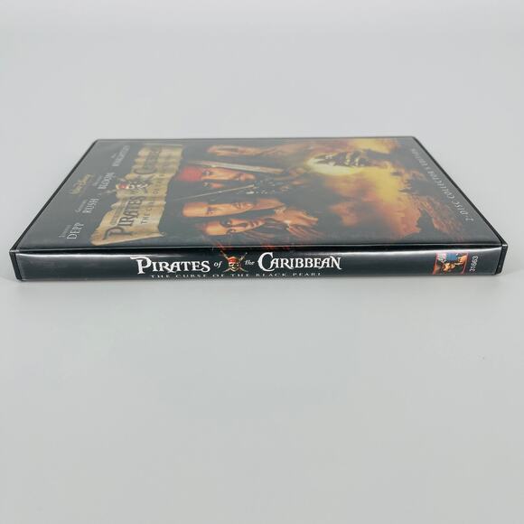 Pirates Of The Caribbean The Curse Of The Black Pearl Movie DVD - GUC - Picture 6 of 15